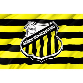 Bandeira Grêmio Novorizontino 145x85 Cm Oxford Poliéster Tecido em Oferta na Shopee