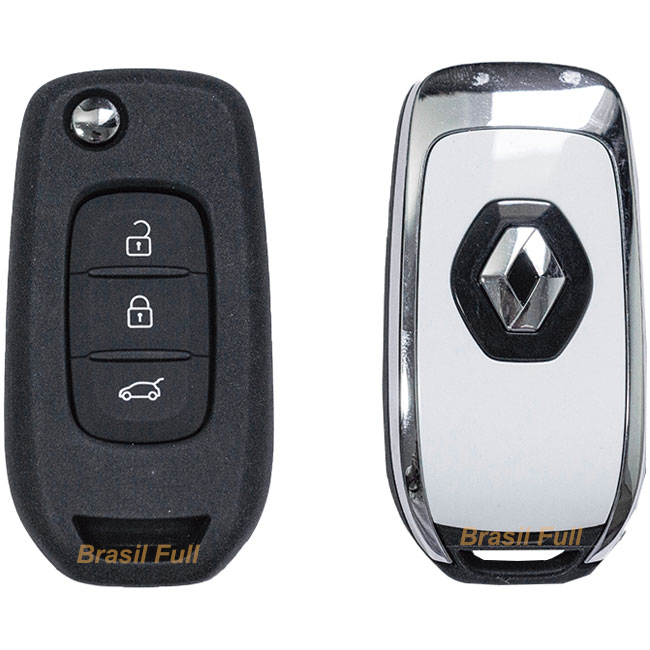 Chave Canivete Oco Renault Kwid 2017 2018 2019 2020 2021 3bt