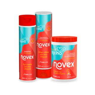 KIT TRATAMENTO NOVEX DOCTOR RÍCINO em Oferta na Shopee