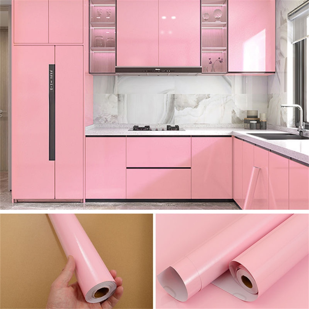 Papéis de Parede Decoração 5 METROS x 45CM Adesivo Autocolante GEOMÉTRICO Sala, Quarto ROSA em Oferta na Shopee