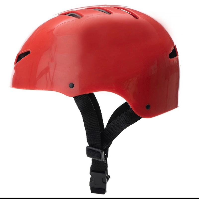 Capacete Para Skate Bike Patins Patinete Esportes Radicais Vermelho