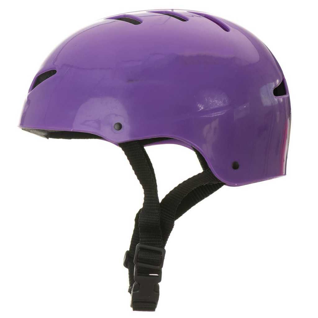 Capacete Para Skate Bike Patins Patinete Esportes Radicais Roxo