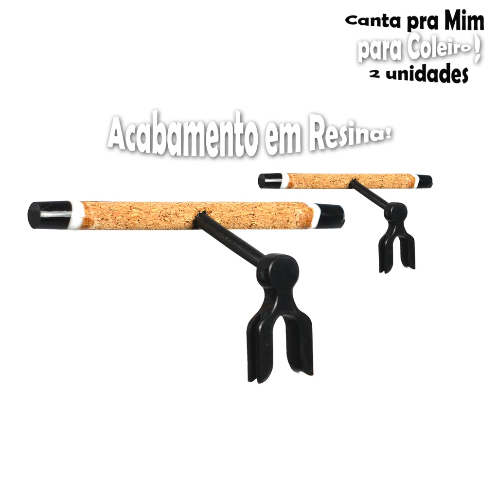 Poleiro Frontal Para Gaiolas de Coleiro Canta Pra Mim 2 e 1 Unidades Luxo Fino Acabamento