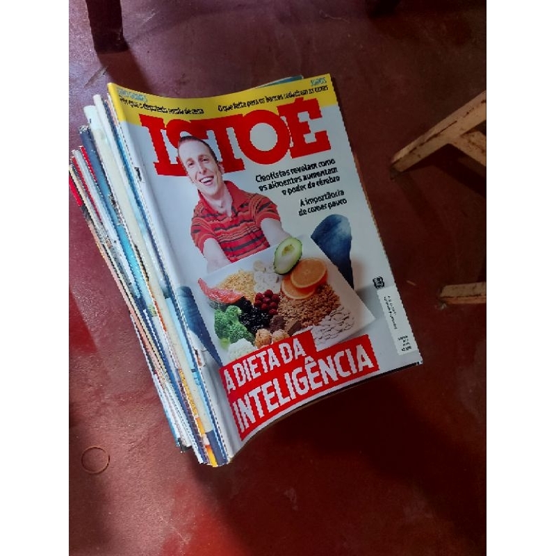 veja globo abril isto e globo rural lote com 5