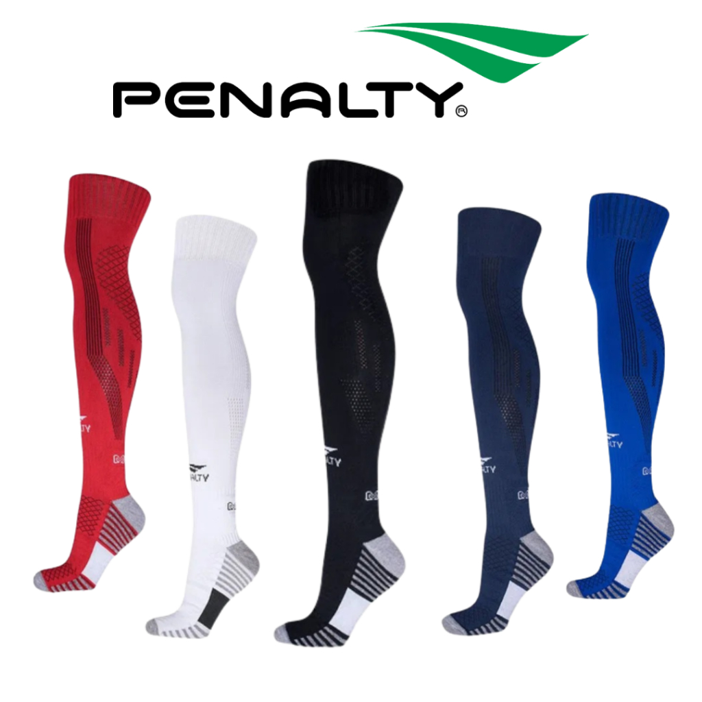 Meião De Futebol Esportivo Penalty Max Juvenil Adulto 33 ao 44 em Oferta na Shopee