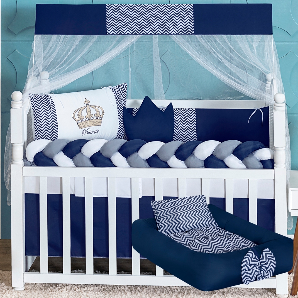 Kit 15 peças Berço + Ninho Redutor para bebê- Vários Modelos em Oferta na Shopee