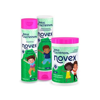 Kit Novex Tratamento Meus Cachinhos em Oferta na Shopee