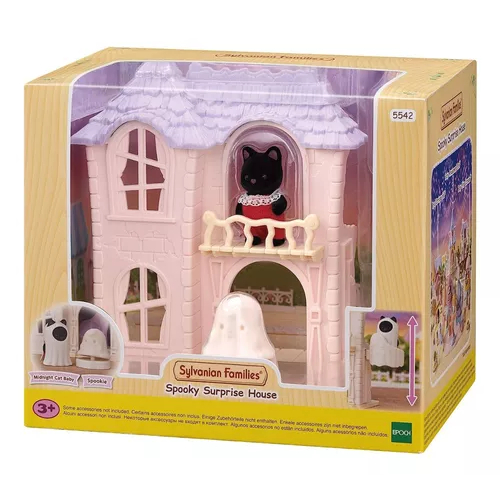 Brinquedo Sylvanian Families Casa Surpresa Assombrada - Epoch 5542 em Oferta na Shopee