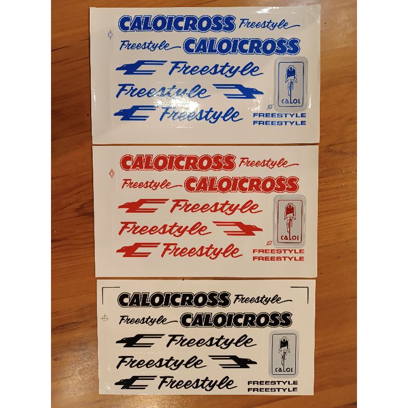 Adesivo Bicicleta Caloicross Freestyle Bike Caloi Cross P