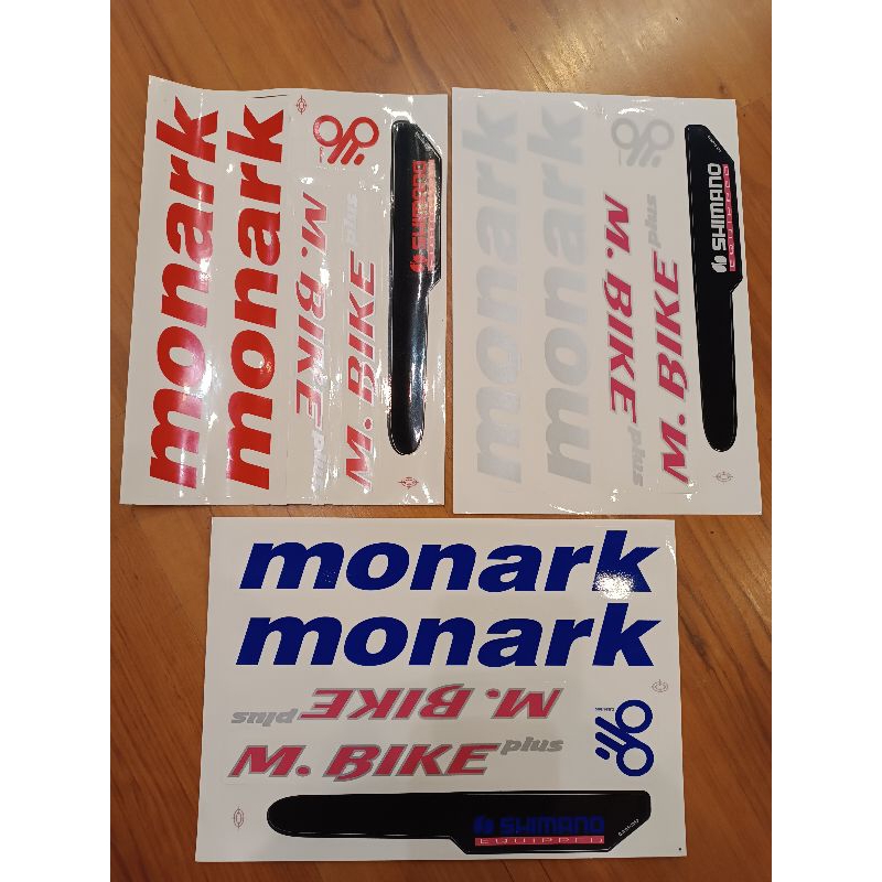 Adesivo Bicicleta Monark M.Bike M Bike