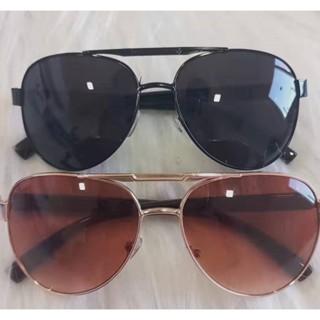 Óculos De Sol Piloto De Avião  Retro Vintage Clássico Estiloso Proteção Uv400 em Oferta na Shopee