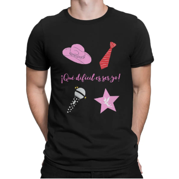 Camiseta Unissex Estampa Personagem Mía Colucci Blusa Simples De Algodão RBD Anahí