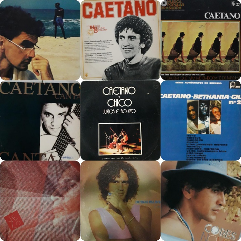 LP: CAETANO VELOSO (Discografia) Venda Por Unidades ou Lote