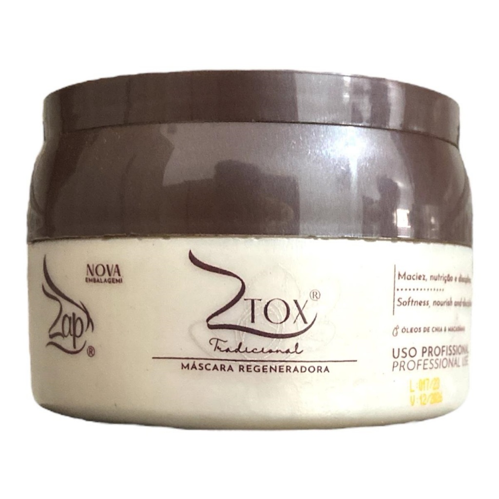 Ztox Zap Regeneração De Macadamia 400g Redutor de volume