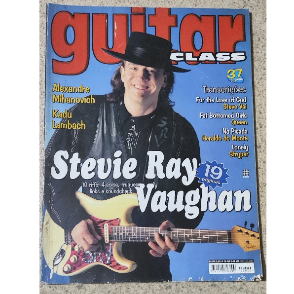 Revista Guitar Class - Nº 19 - Stevie Ray Vaughan