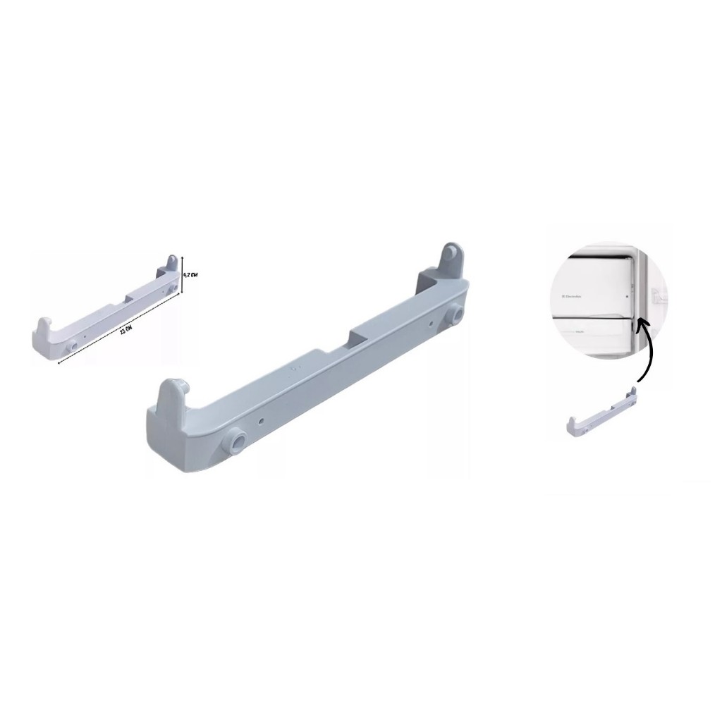 Suporte Porta Congelador Geladeira Electrolux Re29 Re26 Re28