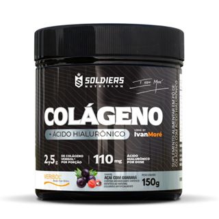 Colágeno Ácido Hialurônico Linha Ivan Moré - 150g - Soldiers Nutrition