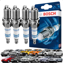 Jogo De Velas Bosch Fox Gol G4 G5 G6 Voyage 1.0 1.6 8v Flex Sp30