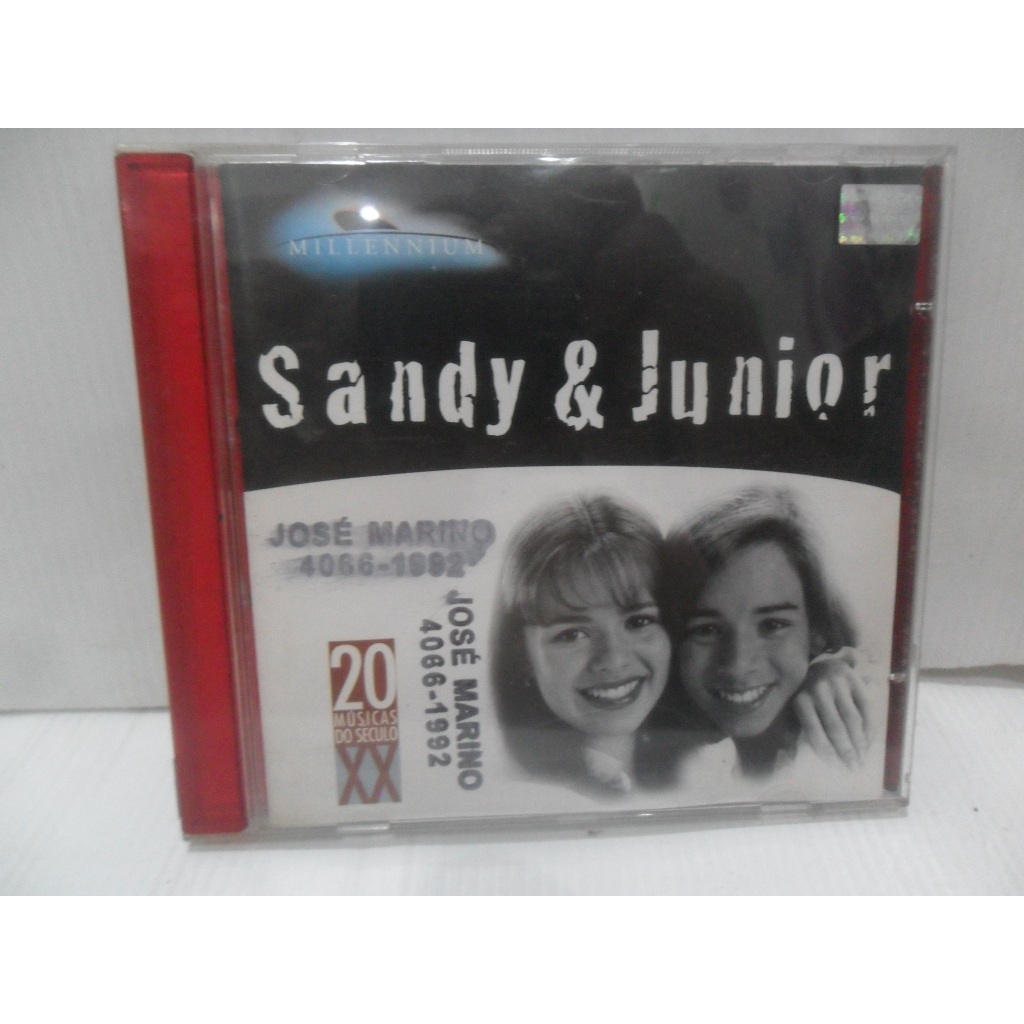 SANDY E JUNIOR - 20 MUSICAS DO SÉCULO 20. MILLENNIUM/ CD