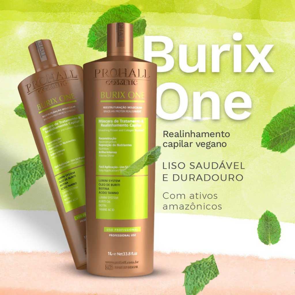 Memorização Capilar Burix One Prohall 1 Litro Original 1 Unidade