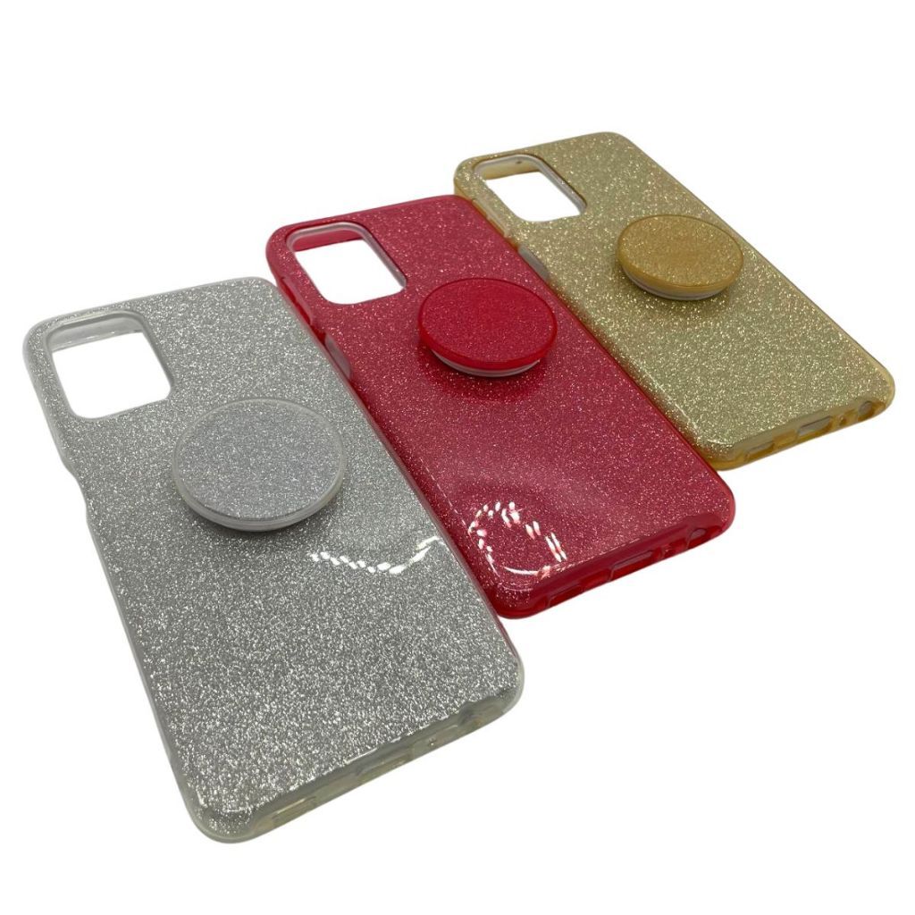 Capa Capinha de celular compatível com Moto G9 Plus Glitter Deluxe
