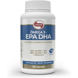 Omega 3 Epa E Dha Vitafor 120 Capsulas - Original Selo Ifos em Oferta na Shopee