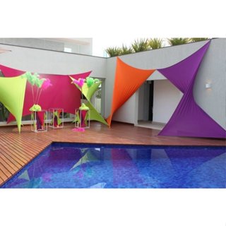 Lycra Para Decoração Tensionada- Reage A Luz Negra 1 Metro em Oferta na Shopee