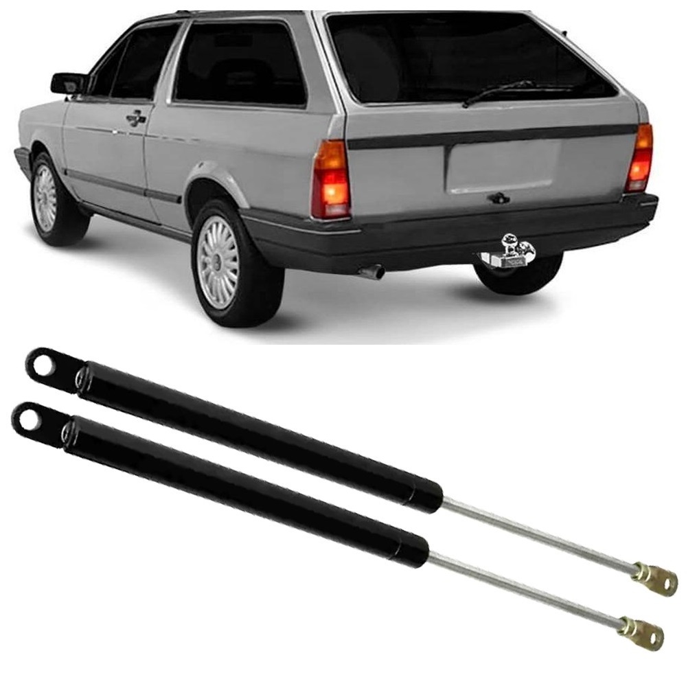 Par Amortecedor Tampa Traseira Mala Parati 82 83 84 A 95 Quadrada em Oferta na Shopee