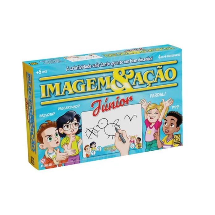 Jogo Imagem & Ação Júnior Tabuleiro Original Grow 1710