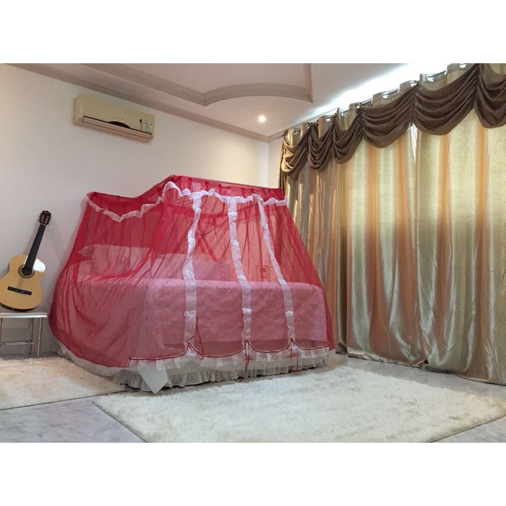 Mosquiteiro de Armação Casal Simples Volta ao Mundo