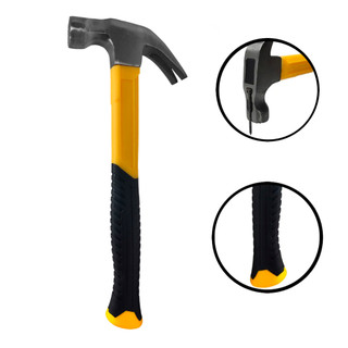 Martelo Unha C/ Cabeça Magnética Em Aço 34cm Punho Revestido em Oferta na Shopee