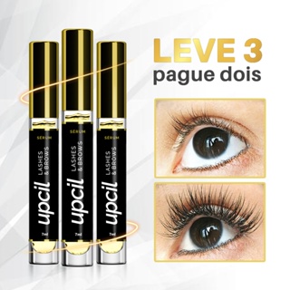 Kit 3 Sérum Upcil Crescimento Cílios e Sobrancelhas - Envio Imediato em Oferta na Shopee