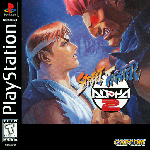 Street Fighter Alpha 2 Jogo PSone