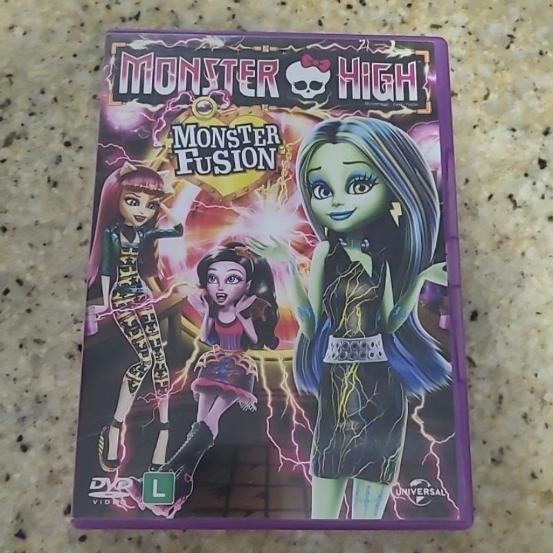 DVD 'Monster High - Monster Fusion'.