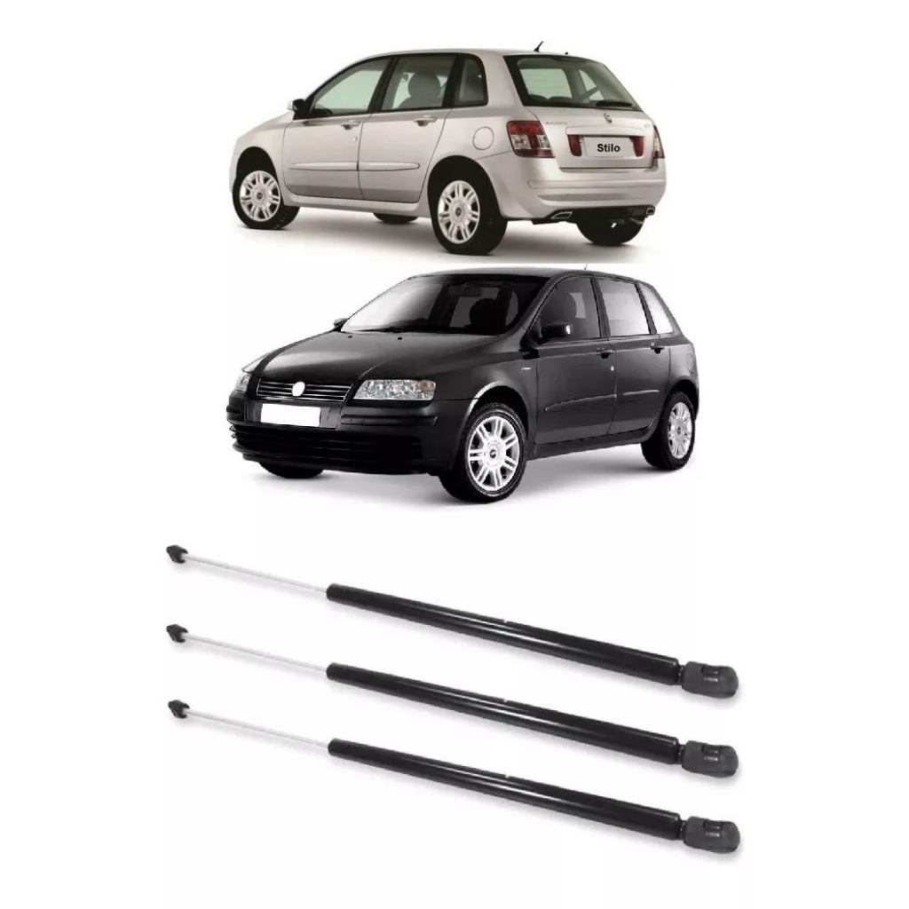Kit Par Amortecedor Tampa Traseira Malas e 1 Do Capo Fiat Stilo Todos em Oferta na Shopee
