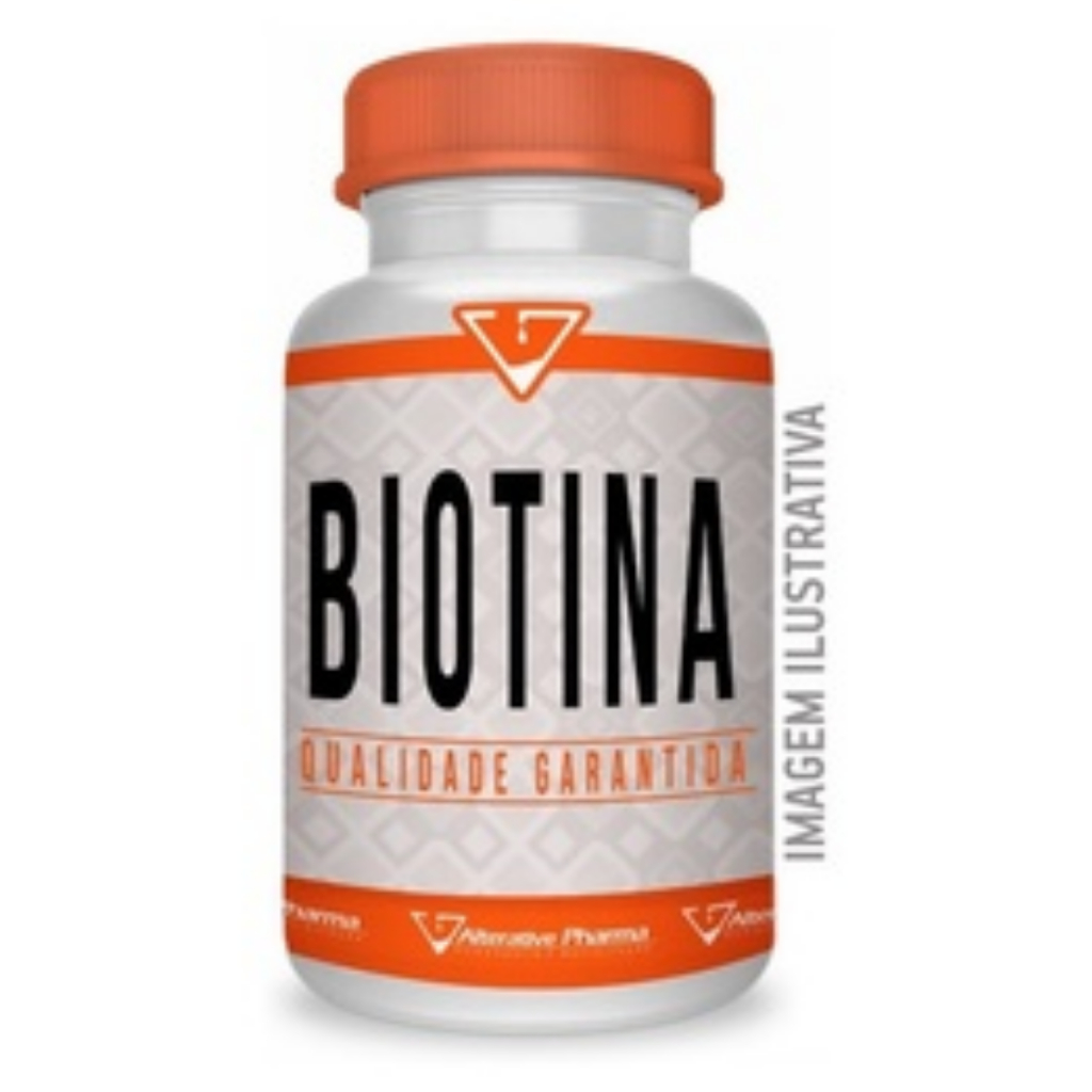 Biotina 1000mcg 120 Cápsulas em Oferta na Shopee