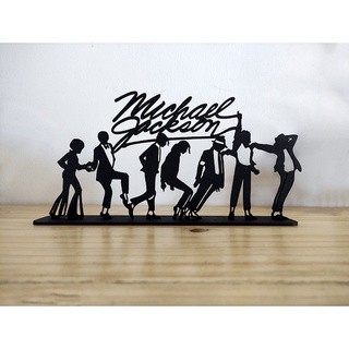 Totem Michael Jackson Evolution Mesa em MDF Corte a Laser 23x11cm em Oferta na Shopee
