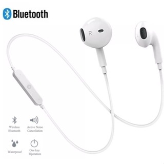 Fone de Ouvido sem Fio Bluetooth 5.0 Intra-Auricular Esportivo S6 em Oferta na Shopee