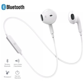 Fone de Ouvido sem Fio Bluetooth 5.0 Intra-Auricular Esportivo S6
