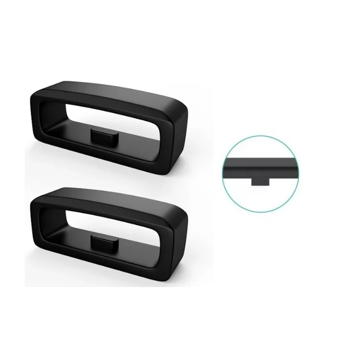 2x Anel Passador compatível com Garmin Forerunner 45/45s, 645/645 Music, 55, 245/245 Music, Swin 2, Venu SQ
