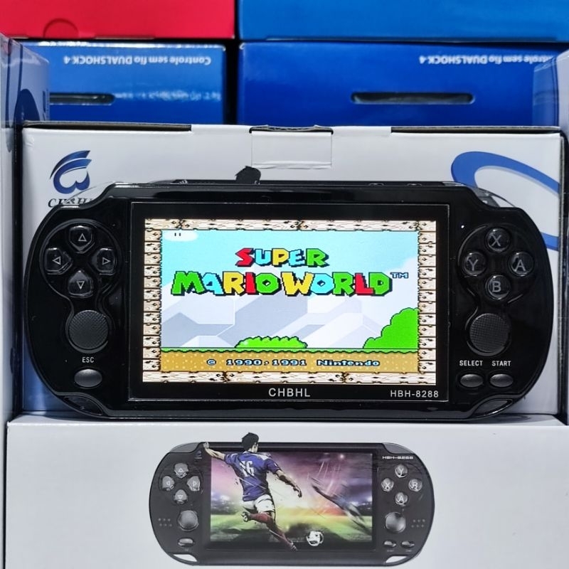 Console Mini Vídeo Game Portátil 10 Mil Jogos Retrô Clássico
