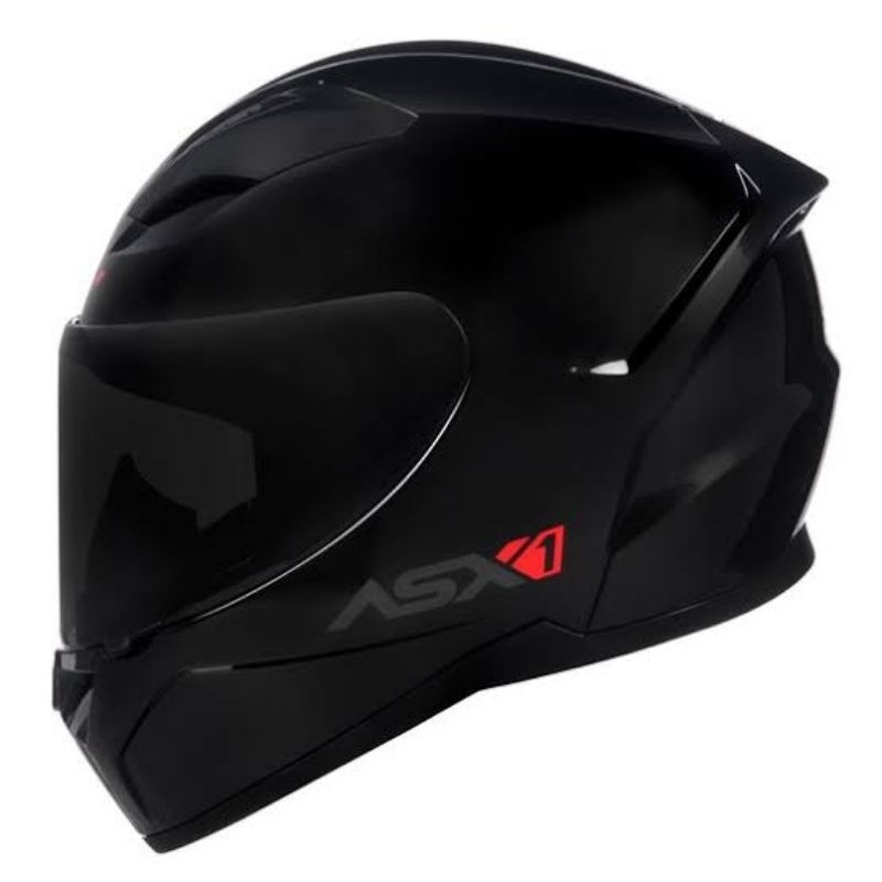 CAPACETE ASX CITY PRETO BRILHANTE