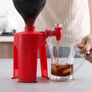 Dispensador de bebida para bebidas carbonatadas Garrafa de bebida plástica Bebedouro invertido com torneira para Cola em Oferta na Shopee