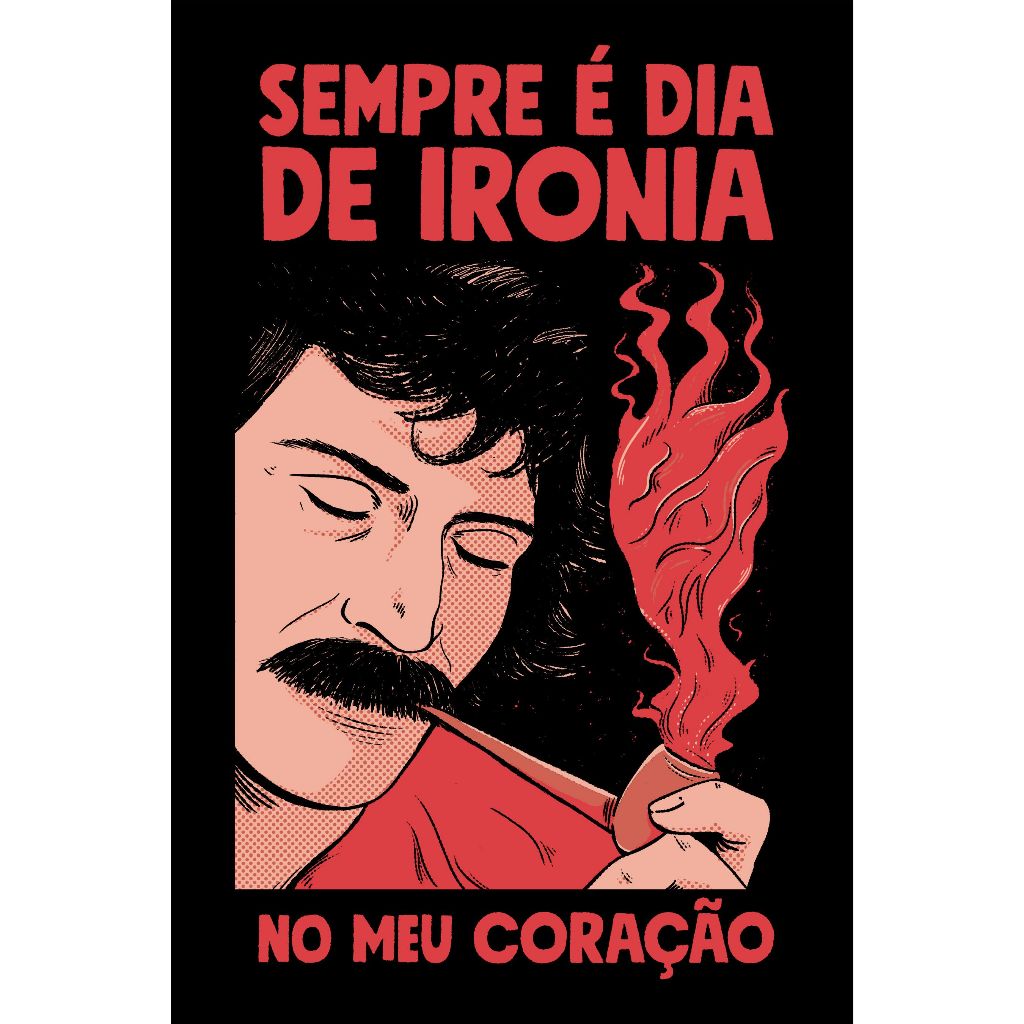 Poster Pop Art - Belchior - Art & Decora   -   33 Cm X 48 Cm