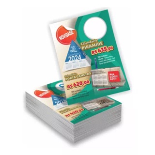 FOLHETO 10X14 - 90 GRAMAS -  COLORIDO - FRENTE/VERSO  - 2500 UNIDADES em Oferta na Shopee