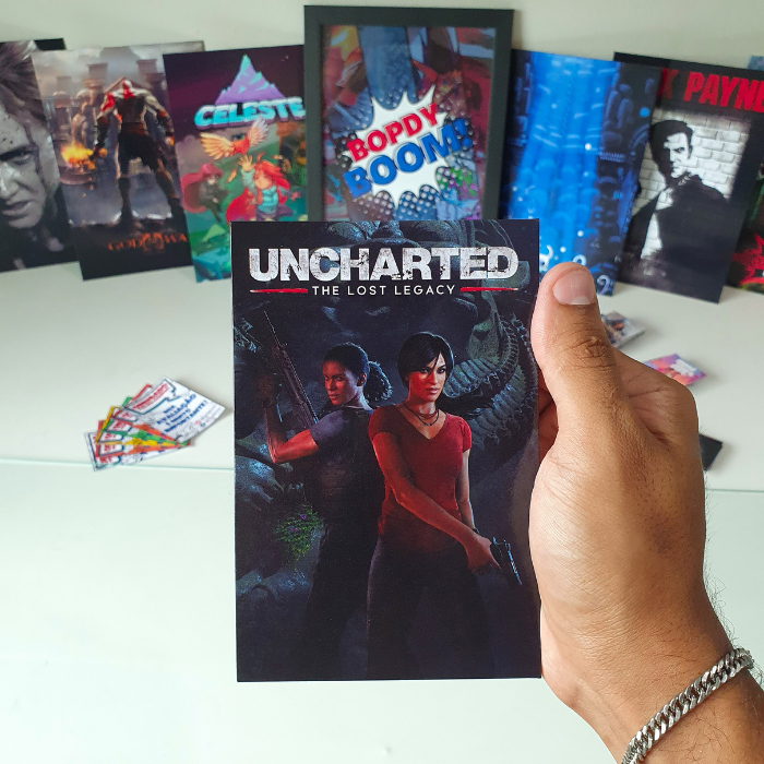 Quadro decorativo Uncharted The Lost Legacy