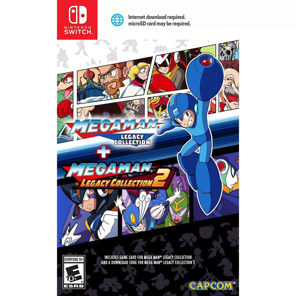 Mega Man Legacy Collection 1+2 Switch
