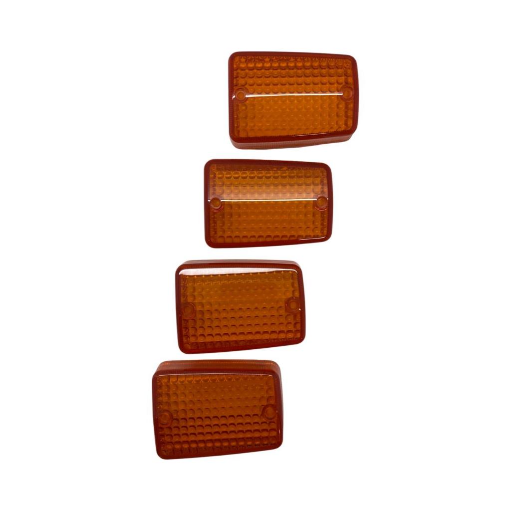 4 Lente Seta Pisca CG 125 83 Á 88 Turuna 125 ML 125 Today Titan 125 95 Á 99 Original GVS Laranja