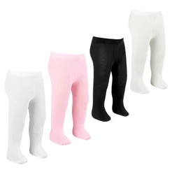 Combo 4 Meia Calça Bebê Meia Calça Infantil Menina