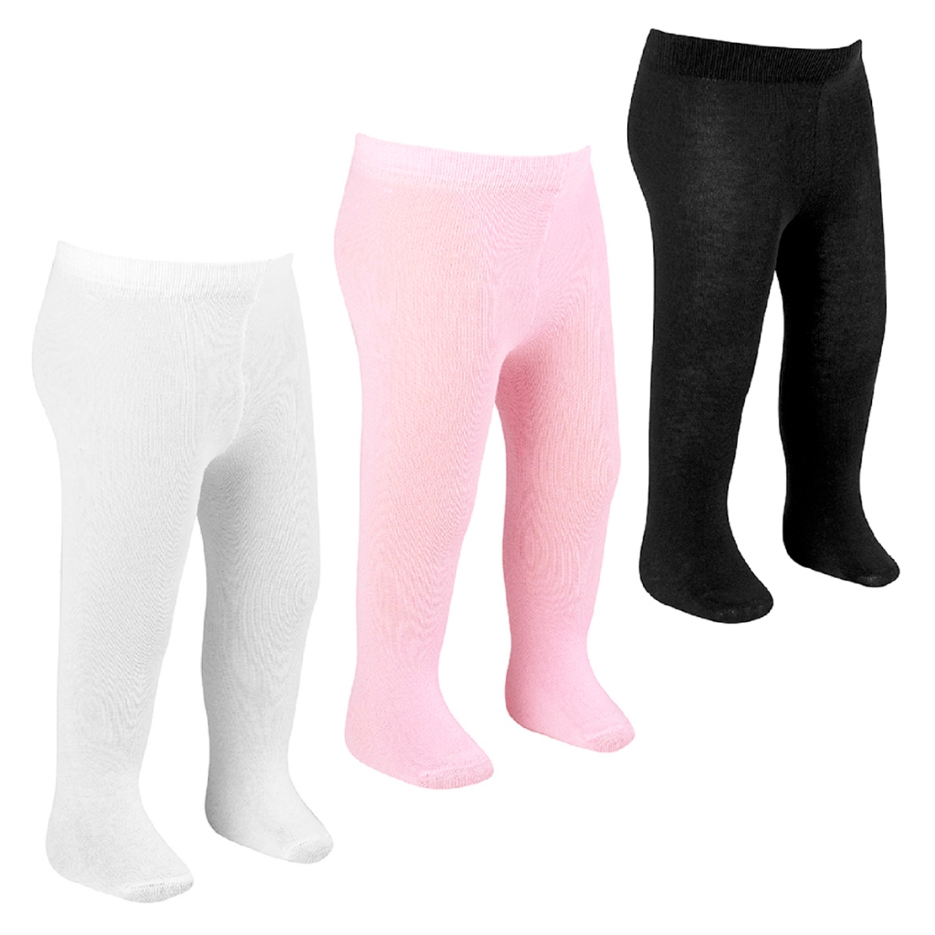 Combo 3 Meia Calça Infantil Feminina Meia Calça Bebê Menina